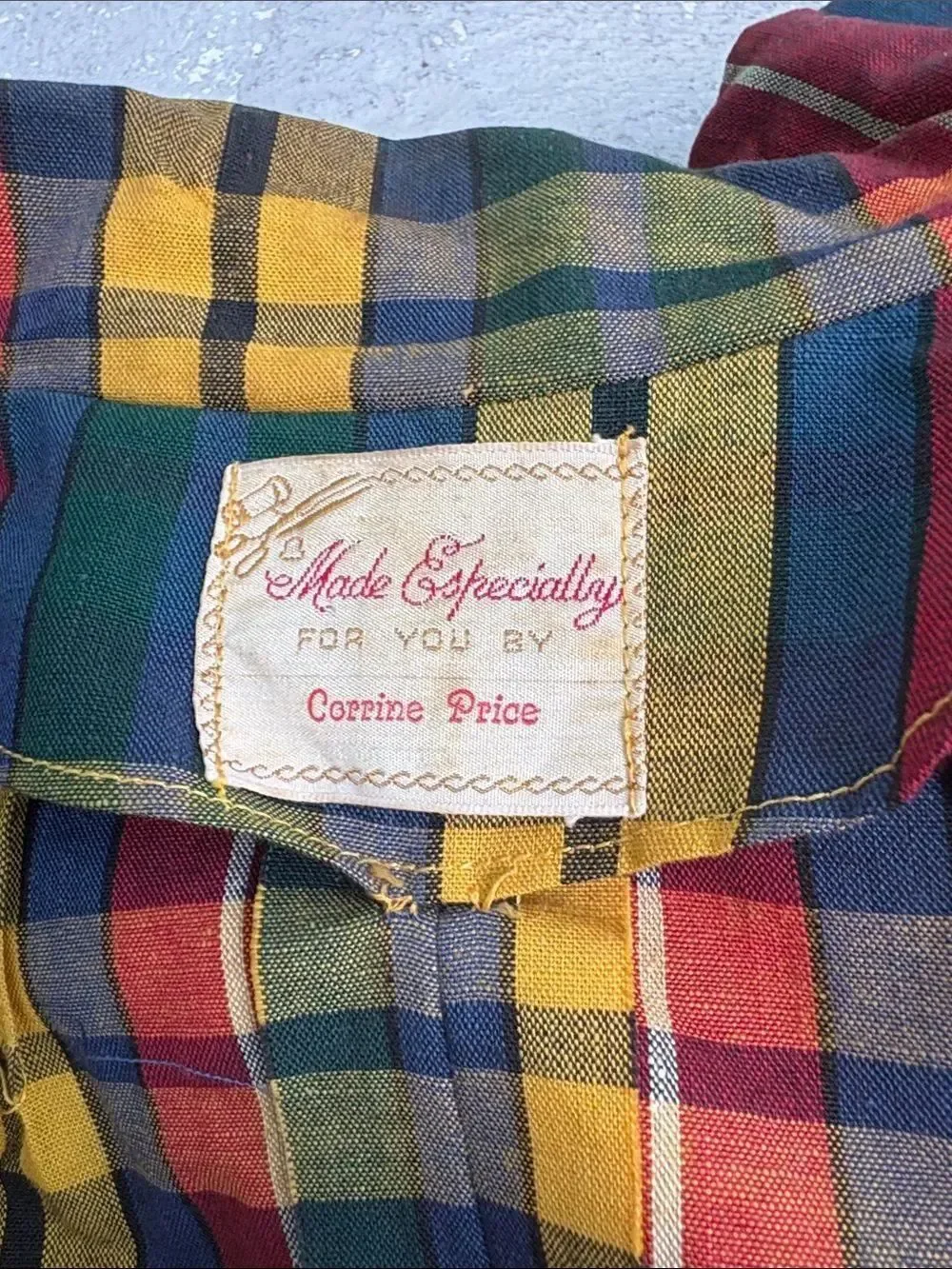 Vintage madres  cotton blazer
